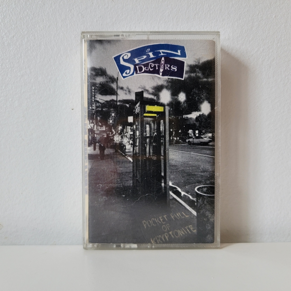 Spin Doctors 'Pocket Full of Kryptonite' vintage cassette tape